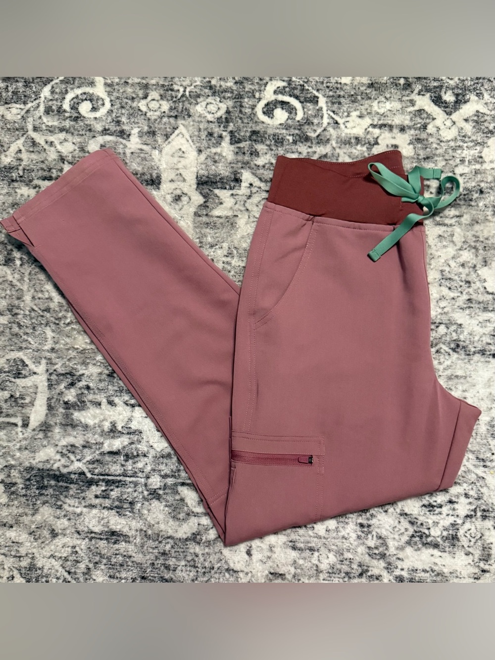 Figs Mineral Mauve Yola Scrub Pants